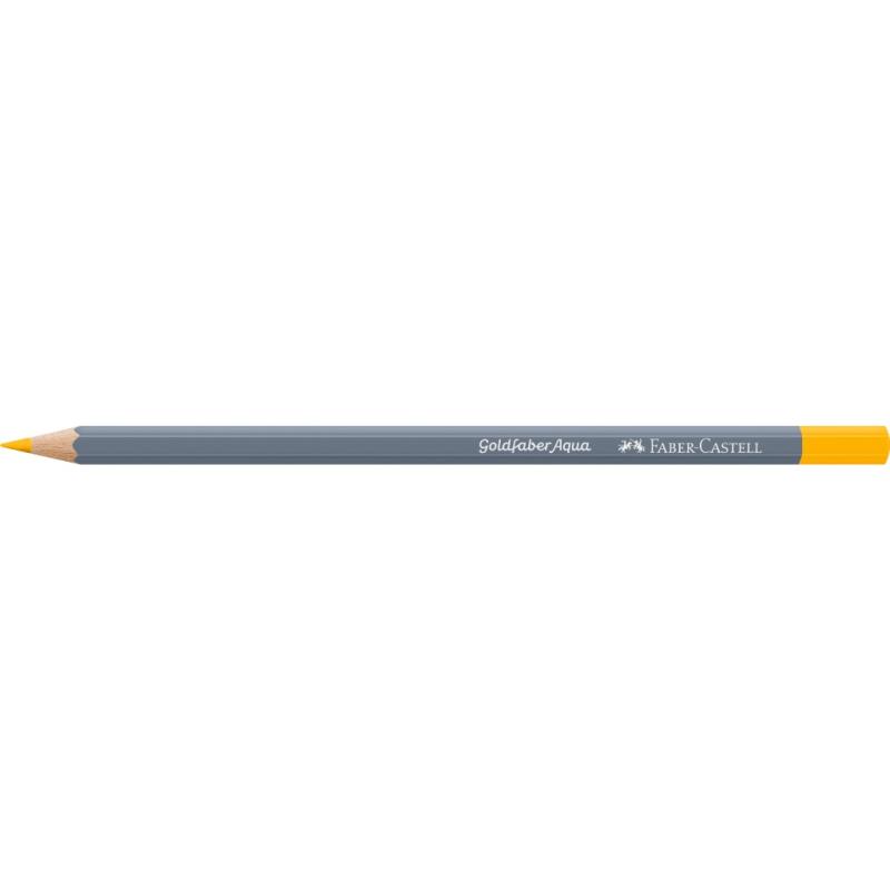 Faber-Castell Aquarellstift Goldfaber Aqua Farbe 108 dark cadmium yellow